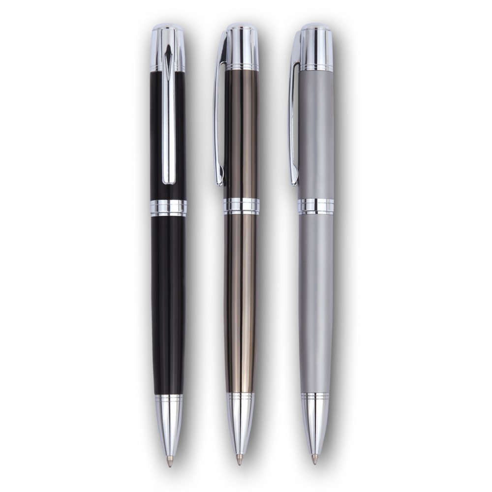 Custom Imprinted Metal Twist Ballpoint Pen Custom Imprinted Metal Twist Ballpoint Pen