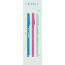 Le Pen Custom Pen 3-Pack Custom Engraved