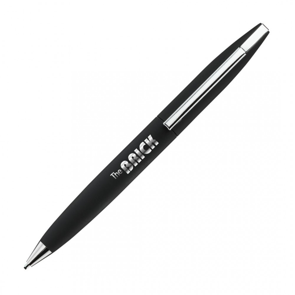 Logo Branded London Metal Pencil - Black Logo Branded London Metal Pencil - Black