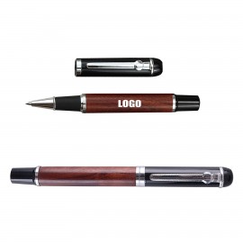 Custom Imprinted Classic Business Wooden Pen