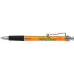 Logo Branded Orange Wave Pens