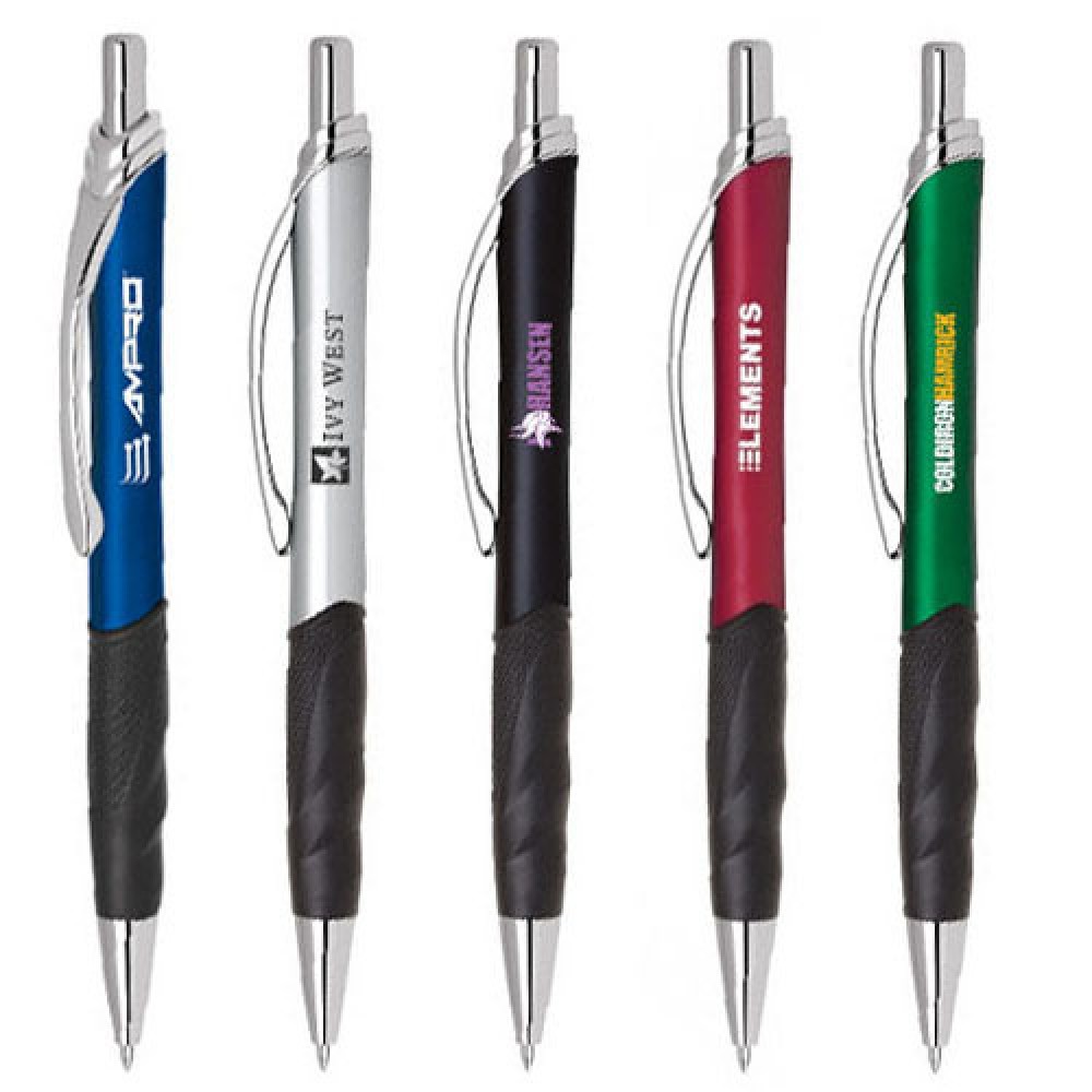 Plastic Click Action Ballpoint Pen Logo Branded Plastic Click Action Ballpoint Pen Logo Branded