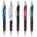 Plastic Click Action Ballpoint Pen Logo Branded