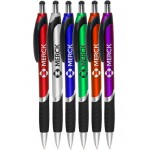 Plastic Pen with Screen Touch Stylus Custom Imprinted