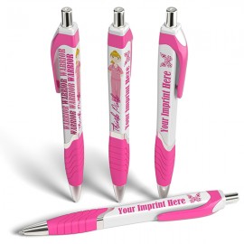 Custom Imprinted Squared Tropical Performance Pen- BCA Themed  Custom Imprinted Squared Tropical Performance Pen- BCA Themed