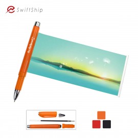 Custom Gel Pen w/ Banner Custom Imprinted