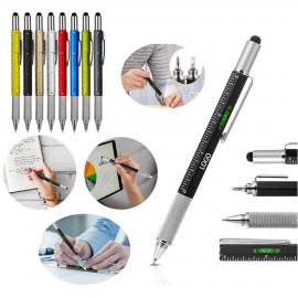 Custom Imprinted 6 In 1 Multitool Pen