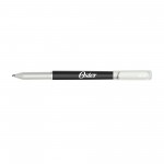 Logo Branded Paper Mate Write Bros Stick Pen - Black Ink - White