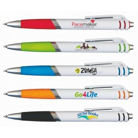 Custom Imprinted Carnival Grip Full Color Digital Pen