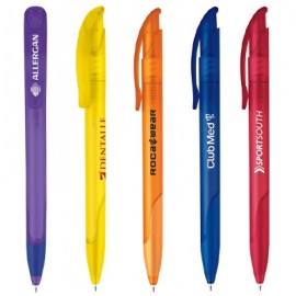 Plastic Click Action Ballpoint Pen Custom Engraved