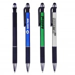 Click Action Plastic Stylus Pen Logo Branded