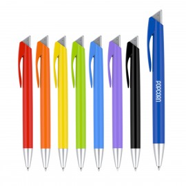 Custom Imprinted Custom Color Advertising Plastic Ballpoint Pen