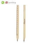 Wooden Ballpoint Pen With Scale Custom Imprinted