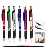 Logo Branded Kuma Plastic Pens with Screen Touch Stylus