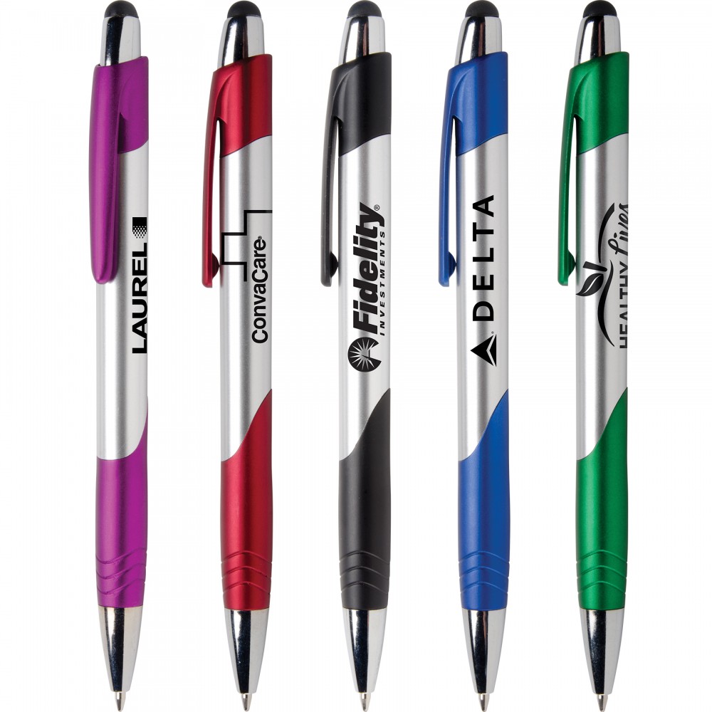 Custom Engraved Fiji (TM) Chrome Stylus Pen Custom Engraved Fiji (TM) Chrome Stylus Pen