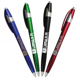 Matte Color European Design Ballpoint Pen Custom Imprinted  Matte Color European Design Ballpoint Pen Custom Imprinted