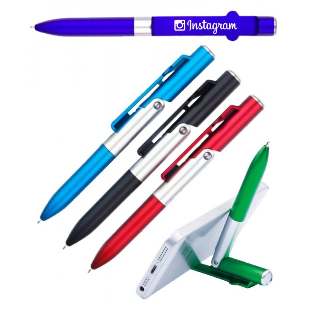 2in1 Phone Stand Twist Pen Logo Branded 2in1 Phone Stand Twist Pen Logo Branded