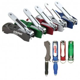 2 In 1 Pen w/Nail Clipper Custom Imprinted  2 In 1 Pen w/Nail Clipper Custom Imprinted