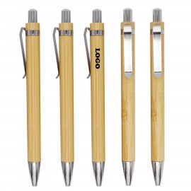 Eco-Friendly Bamboo Ballpoint Pen Custom Engraved  Eco-Friendly Bamboo Ballpoint Pen Custom Engraved