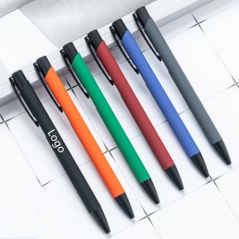 Metallic Ballpoint Pen Logo Branded