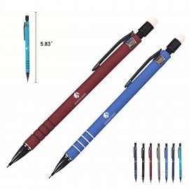 Rubber Grip Mechanical Pencil Custom Imprinted
