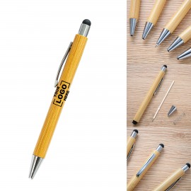Bamboo Touch Pen Logo Branded