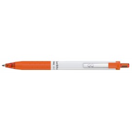 Papermate Inkjoy Retractable - White/Orange Custom Imprinted