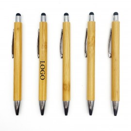 Bamboo Stylus Pen Logo Branded