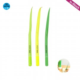 Custom Imprinted Forest Green Grass Shaped Ballpoint Pen