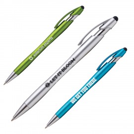 Custom Imprinted Nimbus Stylus Plastic Pen (1 Color Imprint)