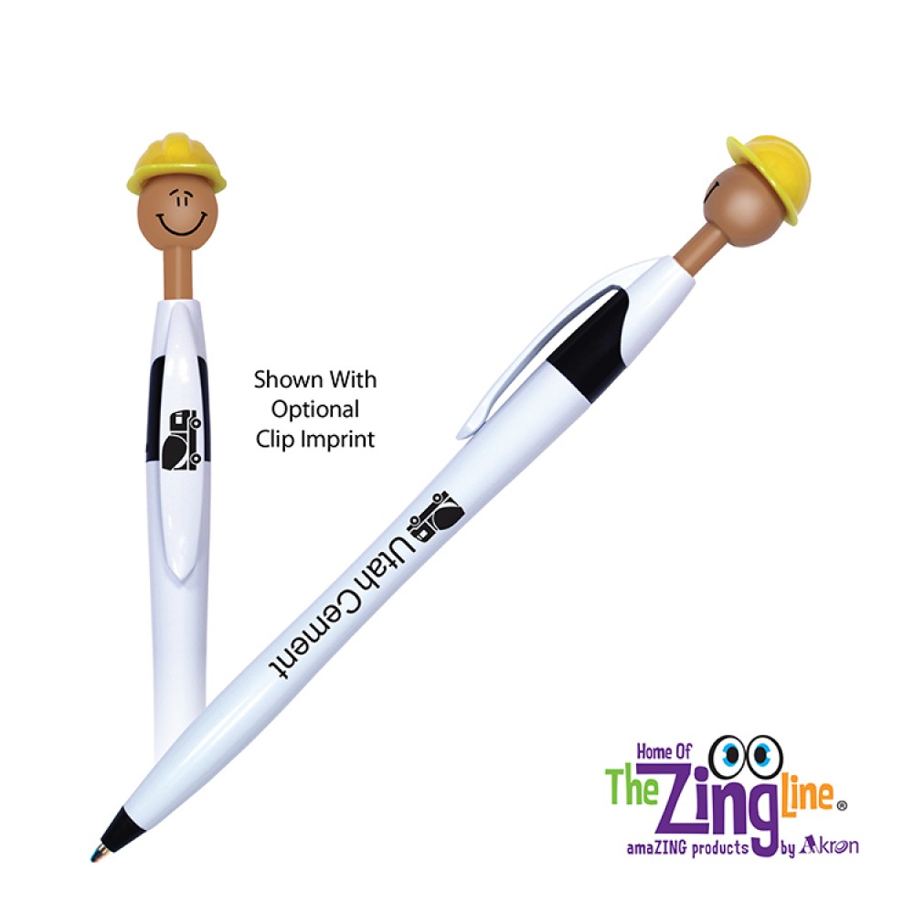 Safety Smilez Pen - Medium Tone Custom Engraved Safety Smilez Pen - Medium Tone Custom Engraved