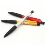 Custom Imprinted Retractable Click Ballpoint Pens Medium Point Blue Ink Pens