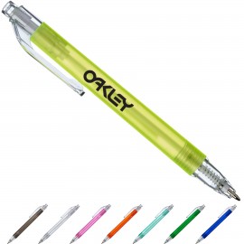 Logo Branded Clear Polymer Pens