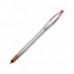 Custom Engraved Dart Metallic Pen/Stylus - Orange