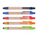 Custom Imprinted 2-in-1 Eco-friendly Stylus and Pen