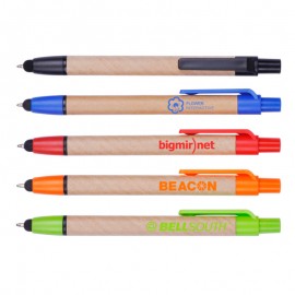 Logo Branded 2-in-1 Eco-friendly Stylus and Pen