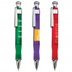 Plantagenet-36 Retractable Wide Translucent Pens Custom Imprinted