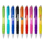 Translucent Plastic Ballpoint Pen Custom Imprinted