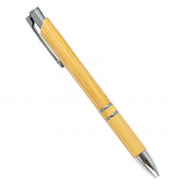 Bamboo Ballpoint Pen Custom Imprinted