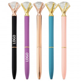 Diamond Crystal Ballpoint Pen Logo Branded
