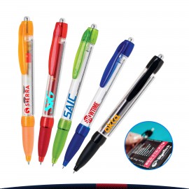 Flenk Plastic Banner Pen Logo Branded