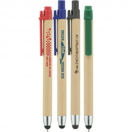 Eva Eco-Friendly Stylus Ballpoint Pen Custom Engraved