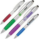 Custom Engraved Twist action plastic stylus pen