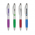 Custom Imprinted Stylus-201 Ballpoint Pen w/Contoured Grip