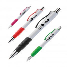 Weave Plastic Pen (Full Color Imprint) Custom Engraved