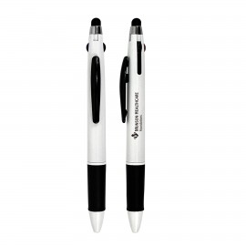 Custom Engraved Multi-functional stylus plastic pen  Custom Engraved Multi-functional stylus plastic pen