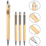 Custom Imprinted Bamboo Ballpoint Pens