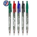 "The Money Pen" filled with Shredded US Currency- Certified USA Made Custom Engraved