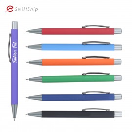 Press Metal Gel Pen Logo Branded  Press Metal Gel Pen Logo Branded