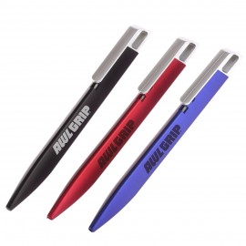 Logo Branded Triangular Click Action Pen